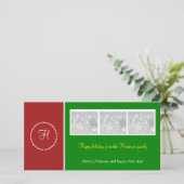 Fotokarte für den Urlaubring Feiertagskarte (Stehend Vorderseite)