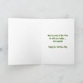 Fotokarte für die irische Raute Karte (Innenseite)