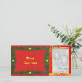 Fotokarte für Ferienhäuser Feiertagskarte (Stehend Vorderseite)