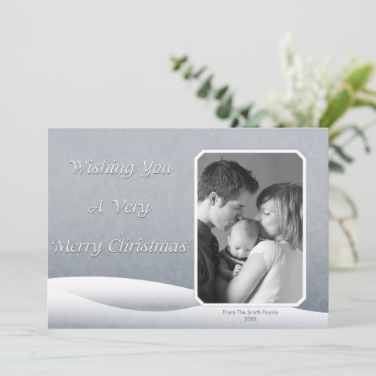 Fotokarte für Frozen (Stehend Vorderseite)