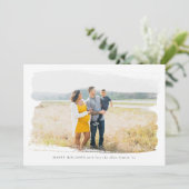 Fotokarte für gepolsterte Rahmen Feiertagskarte (Stehend Vorderseite)