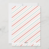 Fotokarte für helle Frame Holiday Feiertagskarte (Rückseite)