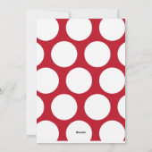 Fotokarte für Kalligrafie Feiertagskarte (Rückseite)