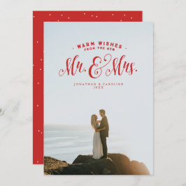 Fotokarte für Neugeborene Feiertagskarte