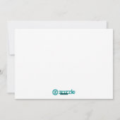 Fotokarte für Quatrefolie Holiday Feiertagskarte (Rückseite)