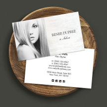 Fotokarte für Weißholzsalon