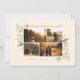 Fotokarte für Winterbranchen Feiertagskarte