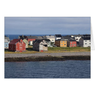 Fotokarte Häuser in Vardø