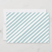 Fotokarte Heißluftballon Babydusche Einladung (Rückseite)