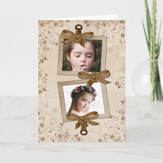 Fotokarte Karte (Vorderseite)