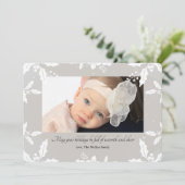 Fotokarte mit Holdrahmen Feiertagskarte (Stehend Vorderseite)