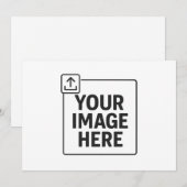 Fotokarte mit Umschlag (Vorne/Hinten)