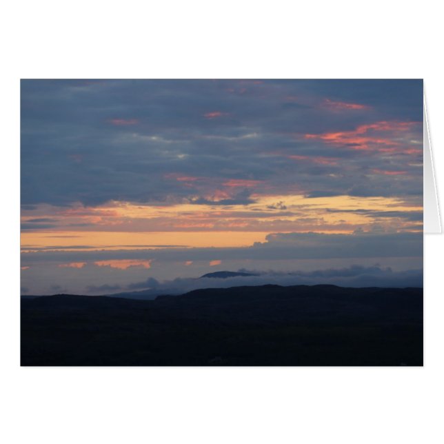 Fotokarte Mitternacht an der Barentsee (Vorderseite (Horizontal))