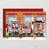 Fotokarte Peppermint Zürich Holiday Feiertagskarte (Vorne/Hinten)