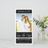 Fotokarte: Save the Date (Stehend Vorderseite)