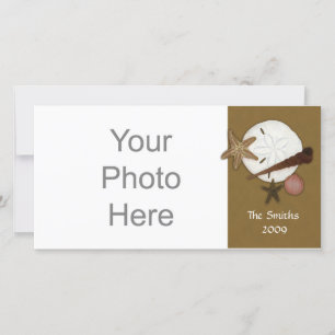 Fotokarte "Washed Ashore" Feiertagskarte