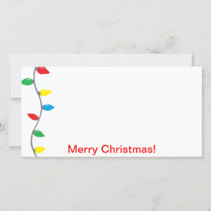 Fotokarte "Weihnachtslicht" Feiertagskarte