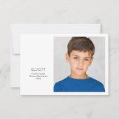 Fotokarte zum Schuljahr (Vorderseite)