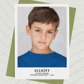 Fotokarte zum Schuljahr