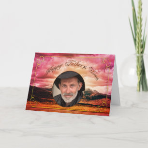 Fotokarte zum Vater Karte