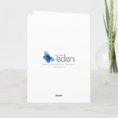 Fotokarte zum zehnten Zehnten Hochzeitstag Karte (Rückseite)