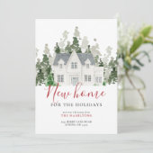 Fotokarte zur Ankündigung von personalisierten Fei (Stehend Vorderseite)