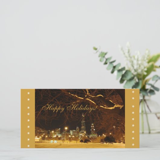 Fotokarten Feiertagskarte (Stehend Vorderseite)