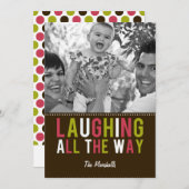 Fotokarten für den ganzen Urlaub Feiertagskarte (Vorne/Hinten)