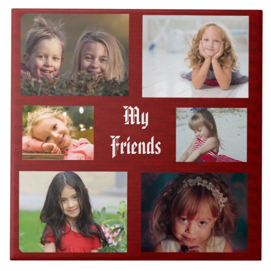 FOTOKOLLAGE FLIESE (Vorderseite)