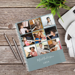 Fotokollektion für Musiklehrer Jahr Planer