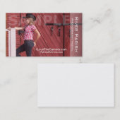 Fotokopie-Visitenkarte Visitenkarte (Vorne/Hinten)