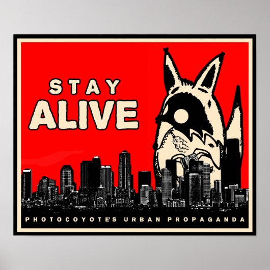 Fotokoyote Urban Propaganda Poster (Vorne)