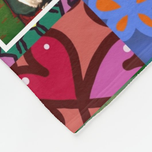 Fotolack Fleece Blanket - Muster (Ecke)
