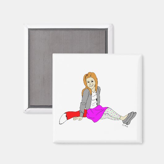 Fotoleimagent Magnet (Vorderseite/Rückseite)