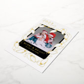 Fotoleiterleuchten Fotokarte Folien Feiertagskarte (Gedreht)