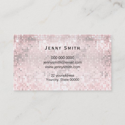 Fotologo Visitenkarte (Rückseite)