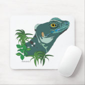 fotolulu Stirnlappen-Basilisk Mousepad (Mit Mouse)