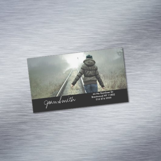 Fotomagnet-Geschäftskarten Magnetische Visitenkarte (Beispiel)