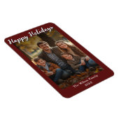 Fotomagnet mit individuellem Foto und Text Magnet (Rechte Seite)