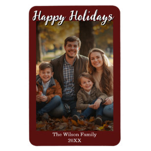Fotomagnet mit individuellem Foto und Text Magnet