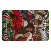 Fotomagnet mit individuellem Foto und Text Magnet (Horizontal)