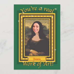 Fotomalerei-Party-Einladung mit edlem Rahmen Einladung