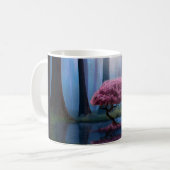 Fotomanipulation des Pink Tree Pond Forest Kaffeetasse (Vorderseite Links)