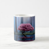Fotomanipulation des Pink Tree Pond Forest Kaffeetasse (Mittel)
