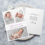 Fotomaterial Collage Faltded Card Karte<br><div class="desc">Erschwingliche, individuell bedruckte Muttertagskarte personalisiert mit Ihren Fotos und Texten. Dieses moderne minimalistische Design bietet ein Foto-Collage-Layout für 3 Fotos und handgeschriebenes Style-Skript, das "Beste Mama je" "Happy Mother's Day, Mommy" im klassischen Schriftart ausliest oder mit einer eigenen Nachricht versehen kann. Fügen Sie ein anderes Foto und Ihre personalisierte Begrüßung...</div>