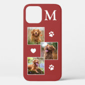 Fotomaterial für Haustiere Moderner Orangenhund Case-Mate iPhone Hülle (Rückseite)