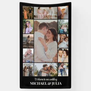 Fotomontage 13 Bild individuell 3x5 vertikal Party Banner
