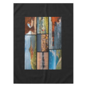 Fotomontage der Inseln-de-la-Madeleine Tischdecke (Vorderseite)