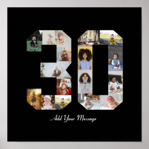 Fotomontage Nummer 30 Poster