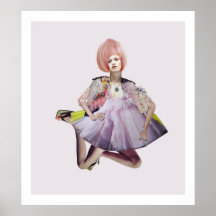 Fotomontage Woman Wearing